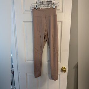 Tanish pink High-Waisted Leggings